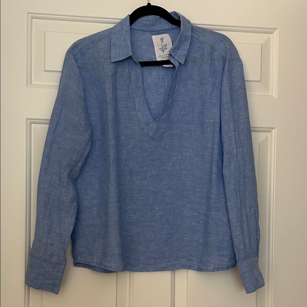 Calypso St Barth Linen Top